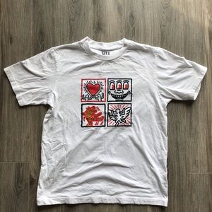 Uniqlo Keith Haring Crossing Lines Tee  Size M